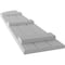 Ekena Millwork Americraft 3-Board (3 Batten) Wood Joined Board-n-Batten Shutters w/ Arch Top, ARW401BQ311X77PRH ARW401BQ311X77PRH - alternate 2